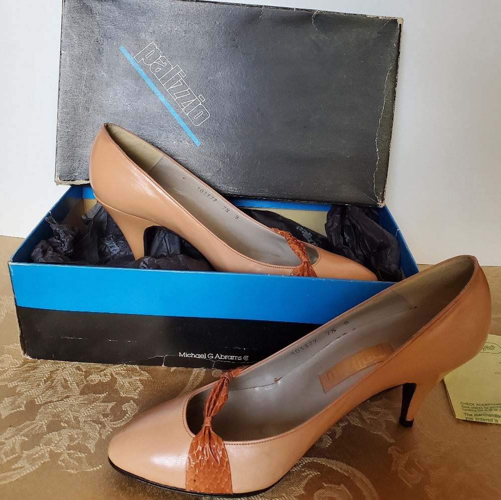 Vintage Palizzio heels" 1984 "